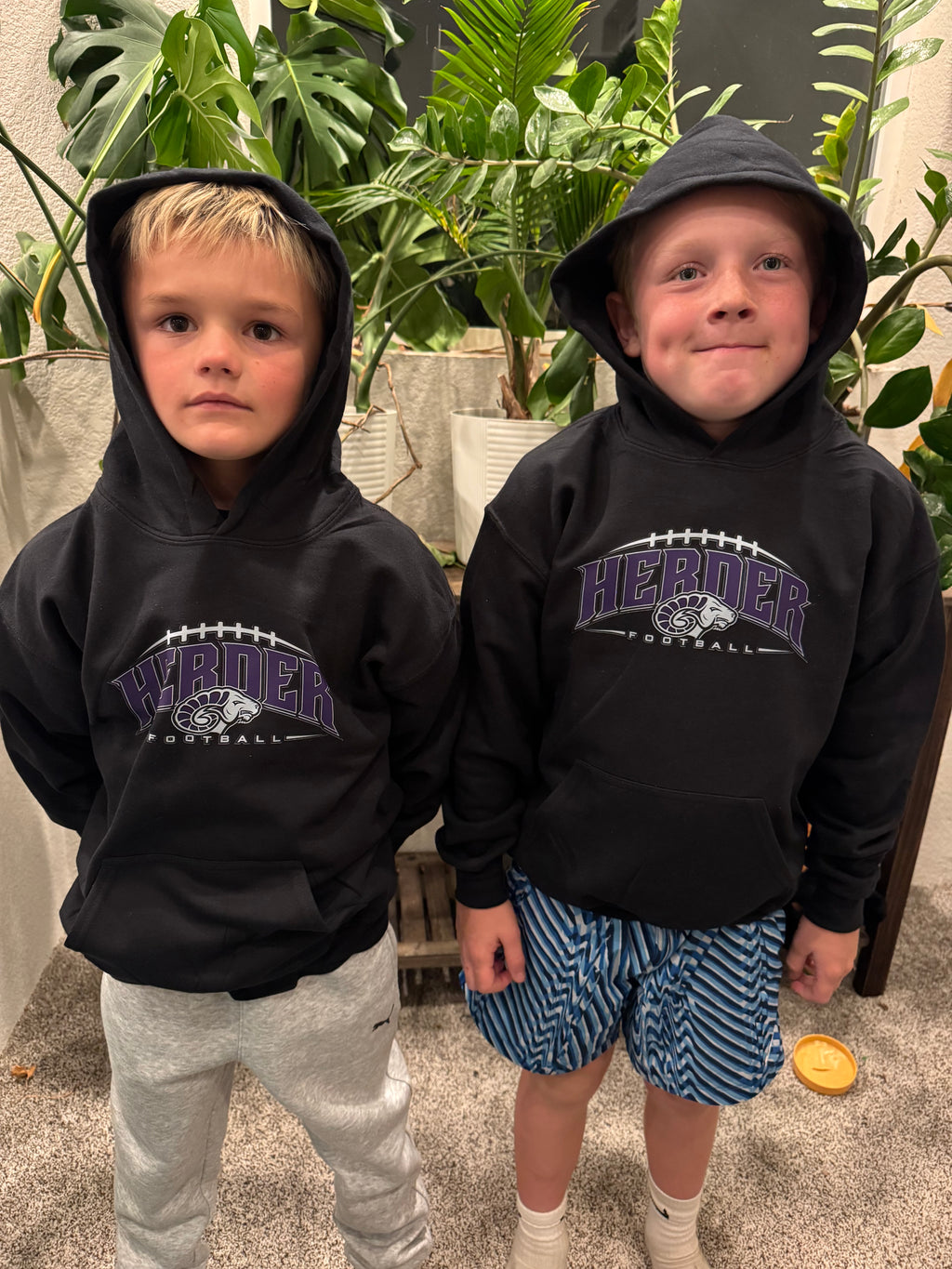 Herder Football Hoodie w/ Custom Name